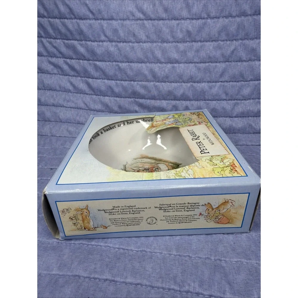 Beatrix Potter | Bowl | Peter Rabbit | Wedgwood |England | Vintage 1993